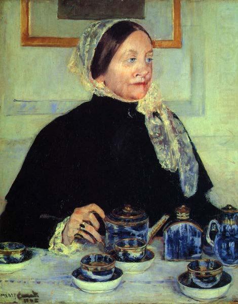 Lady at the Tea Table, Mary Cassatt